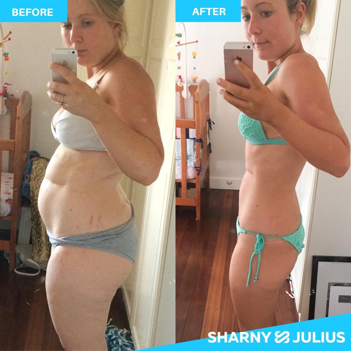 Amy P. — FHHM before and after transformation