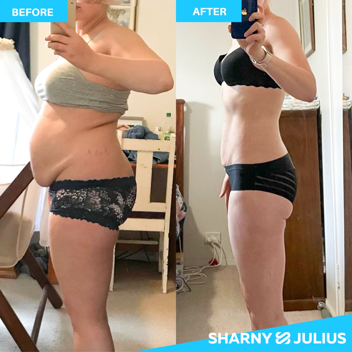 Bell S. — FHHM before and after transformation