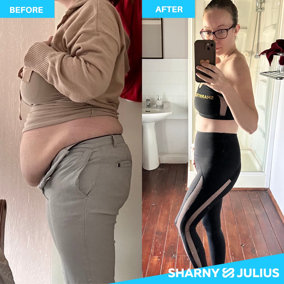 Kirsty M. — FHHM before and after transformation