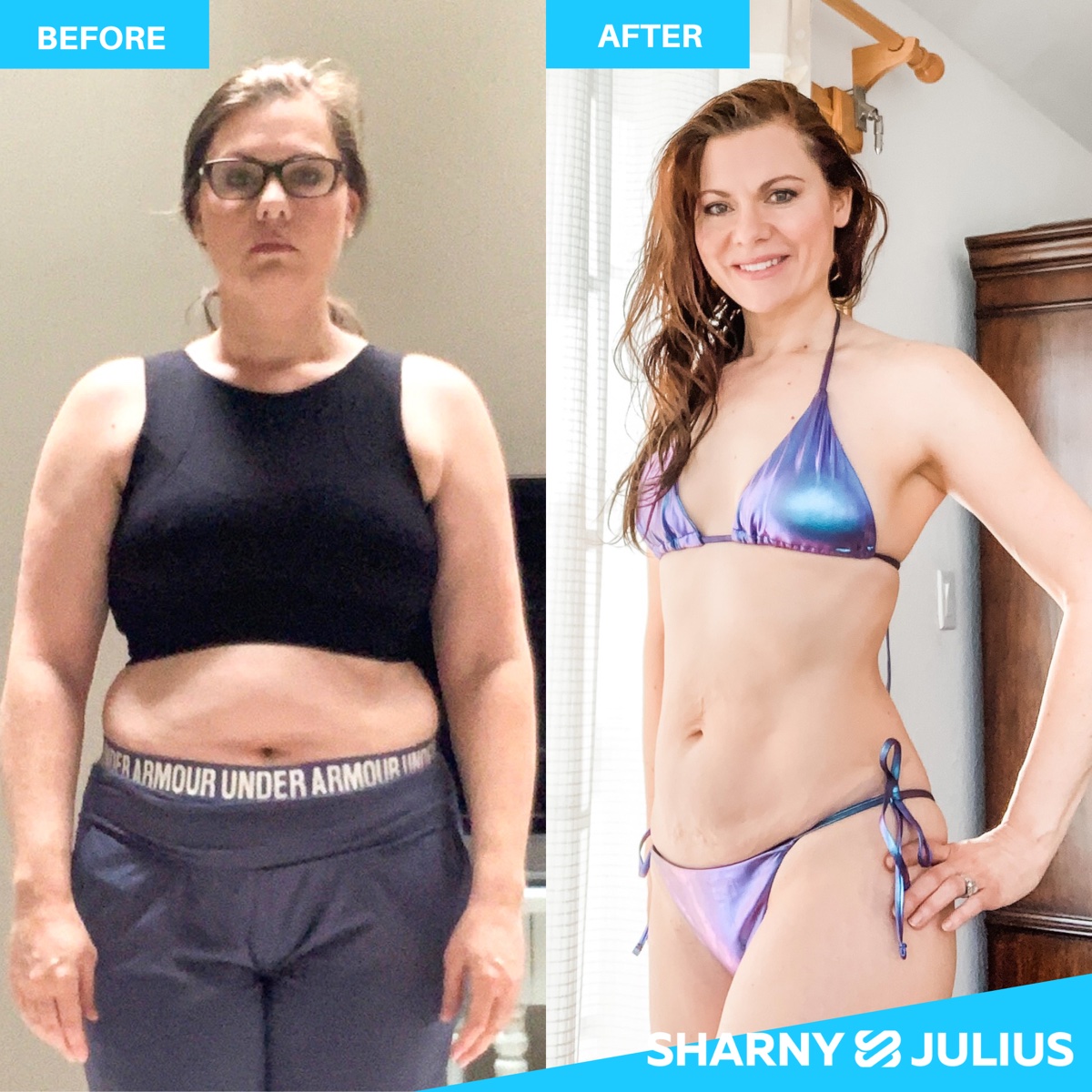 Melissa W. — FHHM before and after transformation