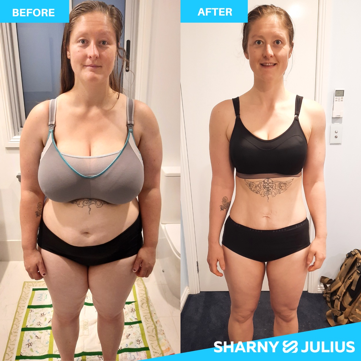 Rosalie B. — FHHM before and after transformation