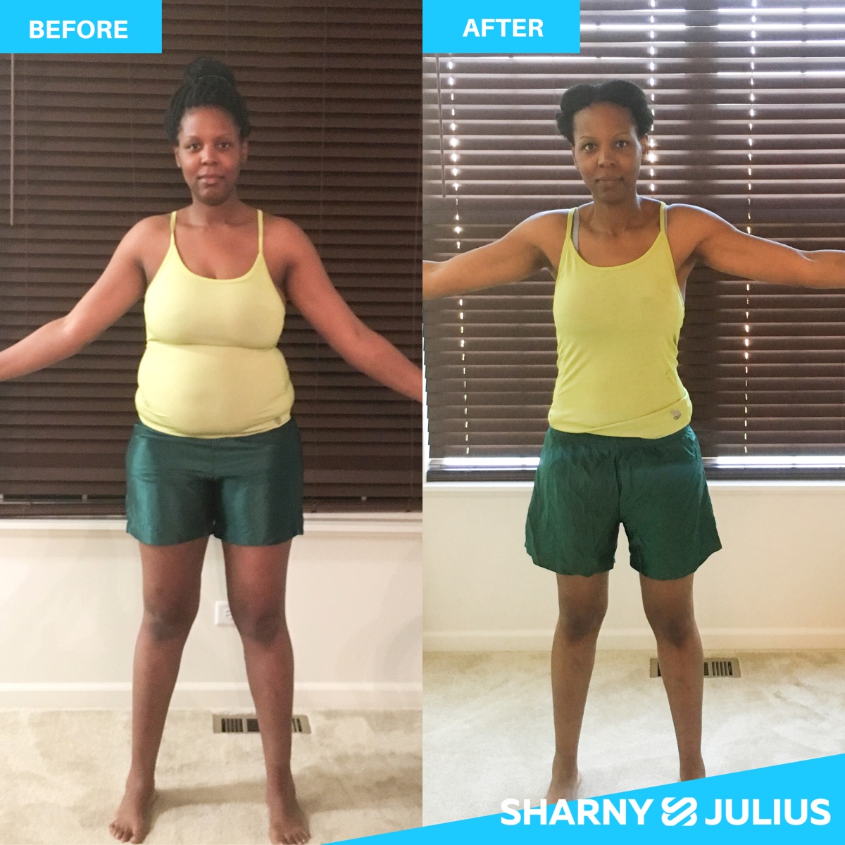 Tobi A. — FHHM before and after transformation