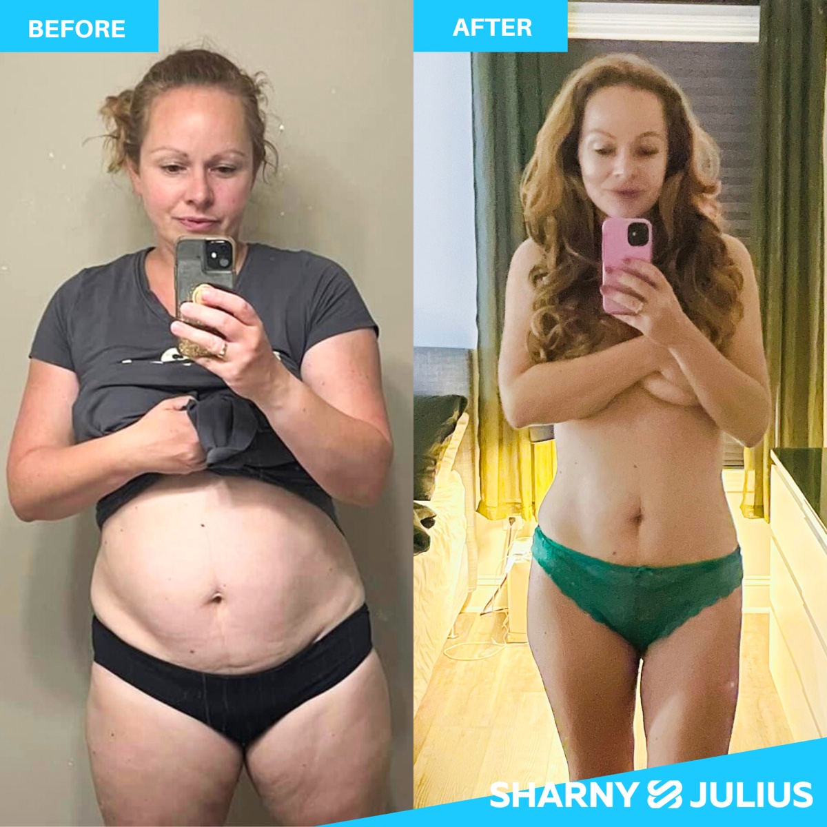 Yvonne D. — FHHM before and after transformation